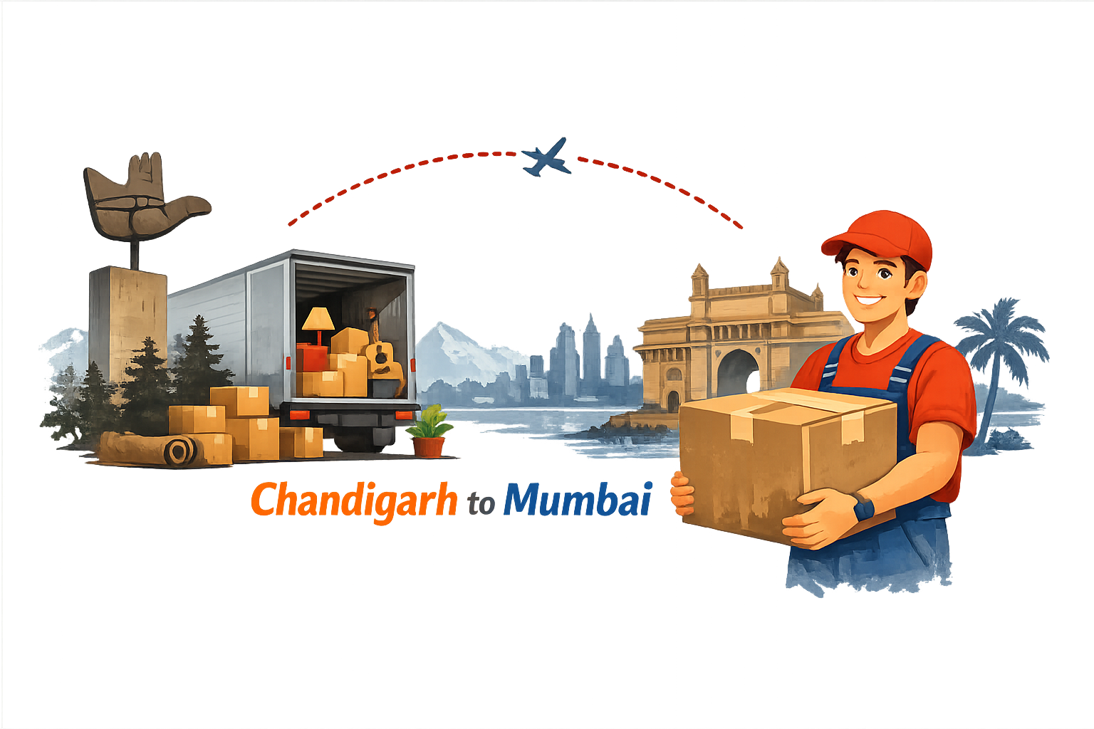 Chandigarh to Mumbai Relocation